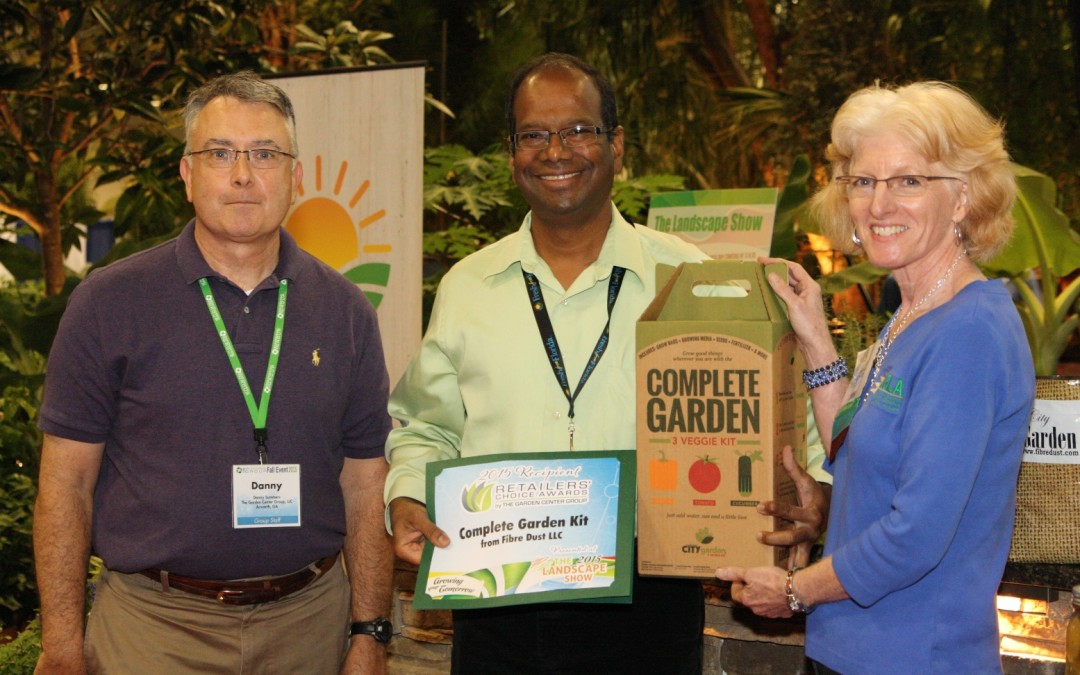 Fibredust Receives Retailers Choice Award For The City Garden